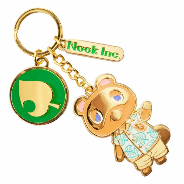 Buy π― Bioworld Nintendo Animal Crossing Tom Nook Metal Keychain β€οΈ 3 Bioworld Nintendo Animal Crossing Tom Nook Metal Keychain