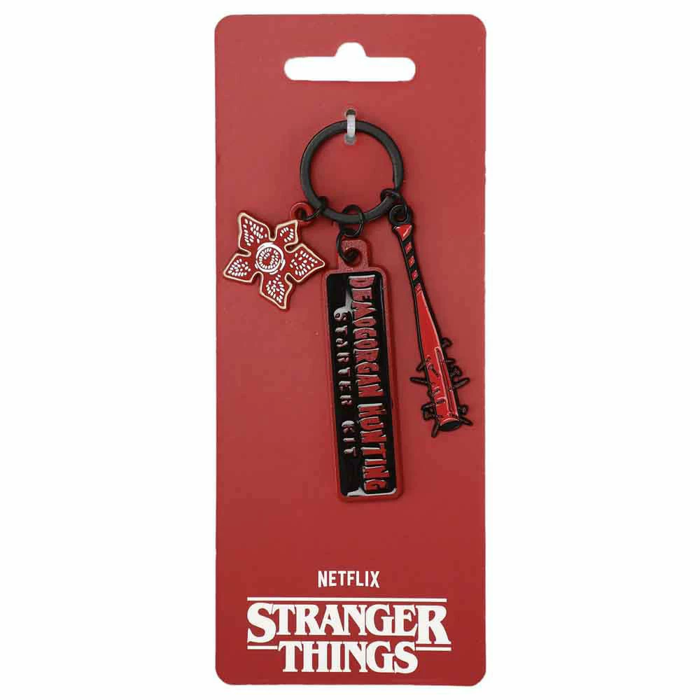 Deals ⌛ Bioworld Netflix Stranger Things Demogorgon Metal Keychain ✨ 4 Bioworld Netflix Stranger Things Demogorgon Metal Keychain