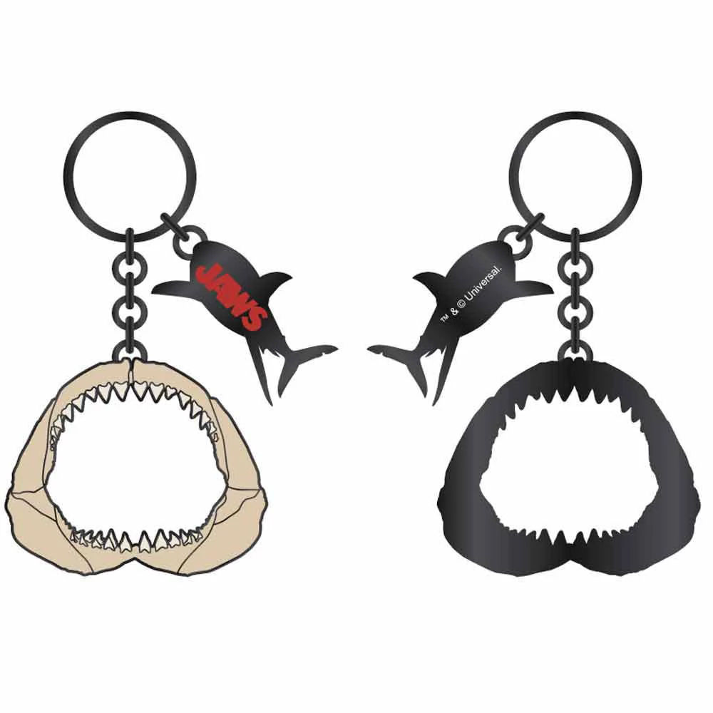 Flash Sale π Bioworld Jaws Metal Keychain π― 3 Bioworld Jaws Metal Keychain