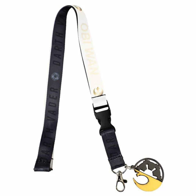 Best deal π Bioworld Star Wars Obi-Wan Vs. Darth Vader Lanyard π€© 3 Bioworld Star Wars Obi-Wan Vs. Darth Vader Lanyard