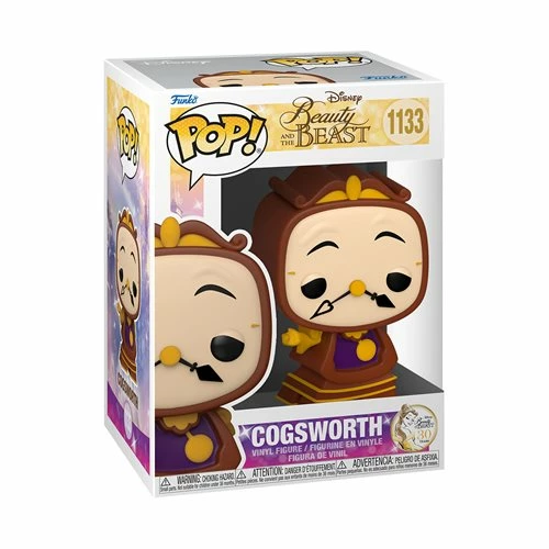 New β Funko Disney Beauty And The Beast Cogsworth Pop! Vinyl Figure π 3 Funko Disney Beauty And The Beast Cogsworth Pop! Vinyl Figure