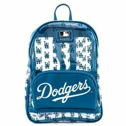 (COMING SOON) Grotto Treasures Shared Exclusive - Loungefly MLB Los Angeles Dodgers Clear Mini Backpack