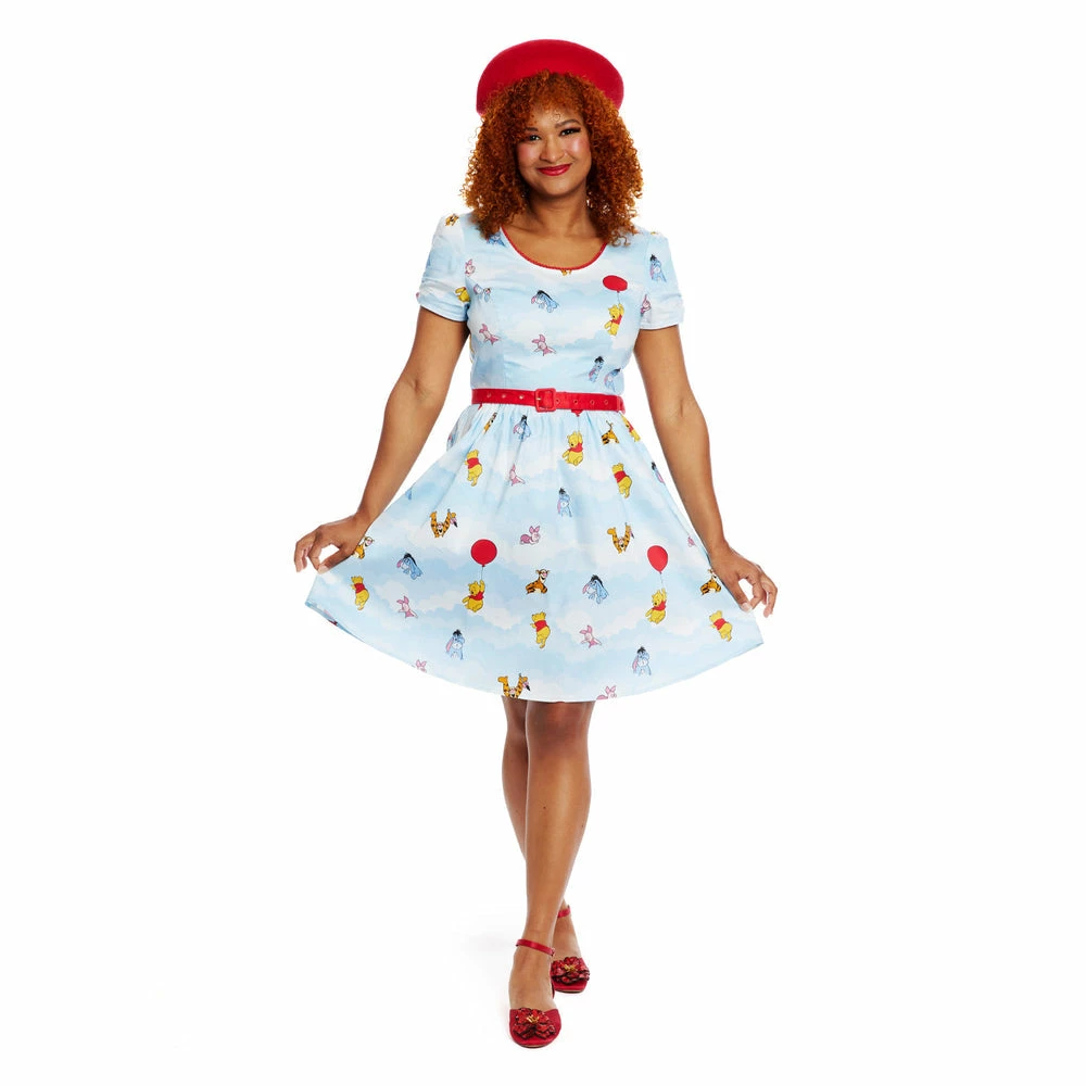 Promo ๐ Stitch Shoppe By Loungefly Disney Winnie The Pooh Up In The Clouds "Laci" ๐ Dress In Stock ๐ฅฐ 14 Stitch Shoppe By Loungefly Disney Winnie The Pooh Up In The Clouds "Laci" Dress In Stock