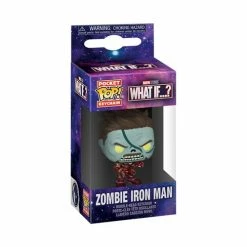 Funko Pocket Pop! Keychain Marvel Studios What If? Zombie Iron Man