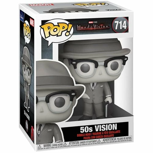 Wholesale β Funko Marvel Studios Wandavision 50's Vision Black & White Pop! Vinyl Figure π 3 Funko Marvel Studios Wandavision 50's Vision Black & White Pop! Vinyl Figure