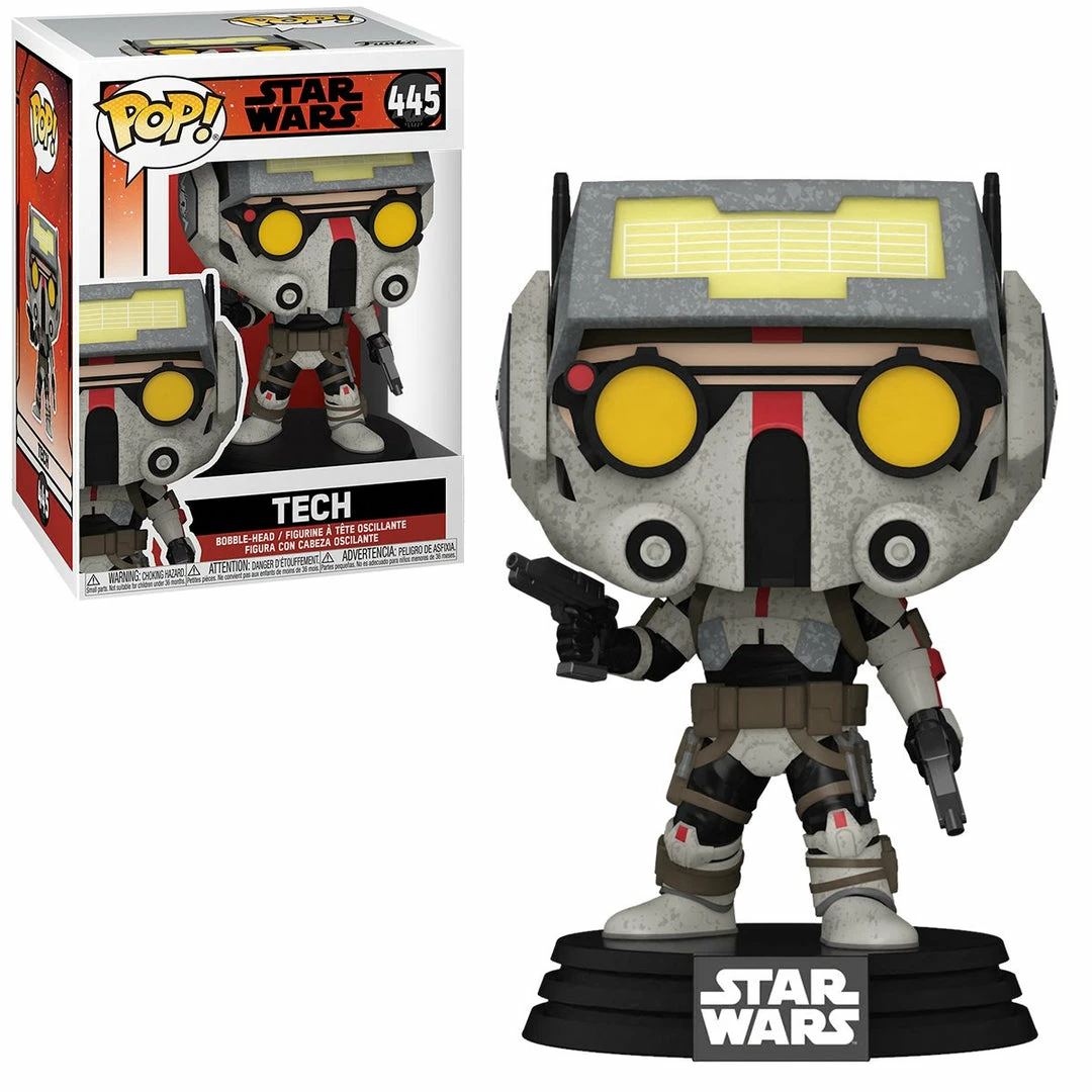 Cheapest ❤️ Funko Star Wars: The Bad Batch Tech Pop! Vinyl Figure ⌛ 3 Funko Star Wars: The Bad Batch Tech Pop! Vinyl Figure