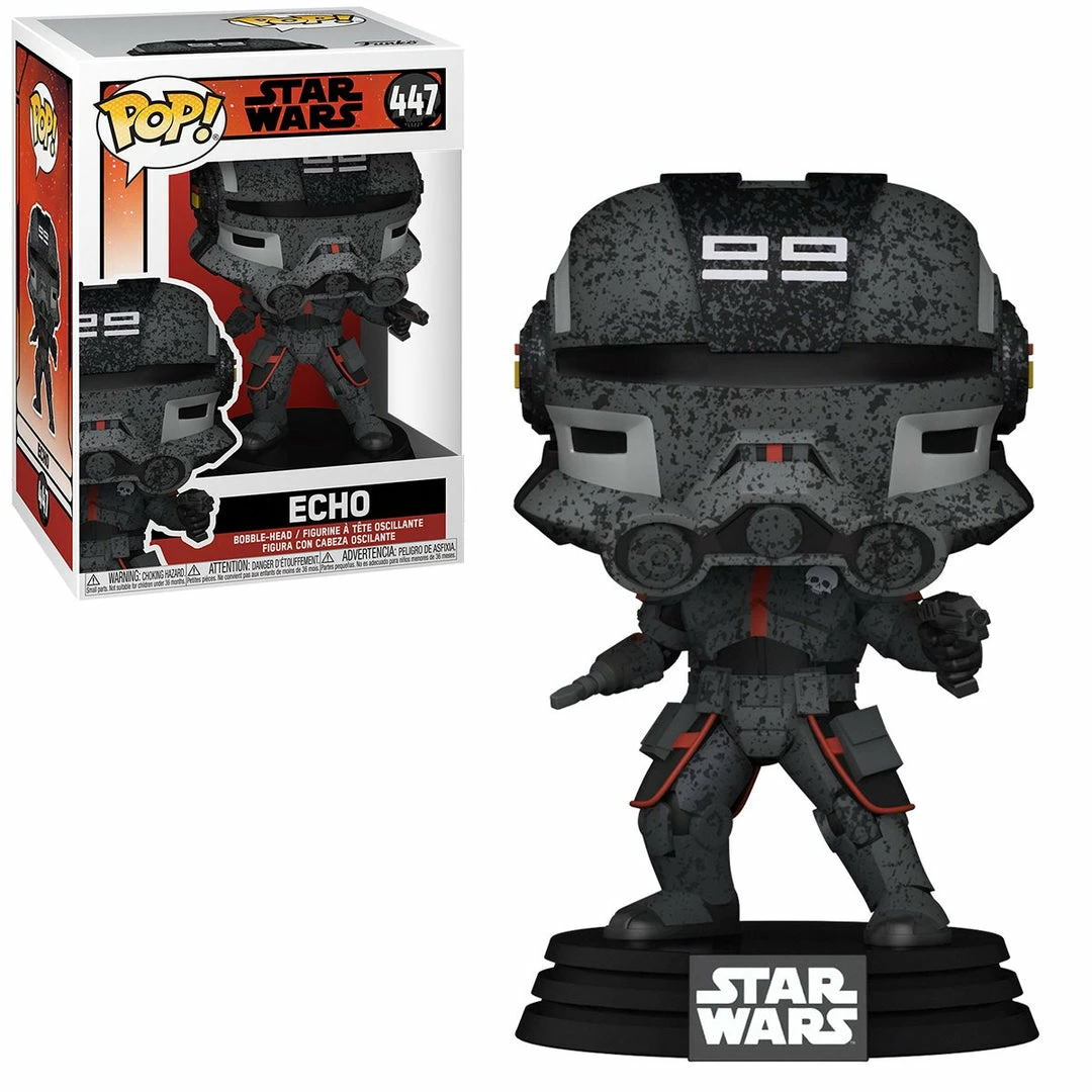 Brand new π Funko Star Wars: The Bad Batch Echo Pop! Vinyl Figure βοΈ 3 Funko Star Wars: The Bad Batch Echo Pop! Vinyl Figure