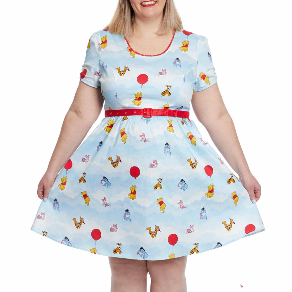 Promo ๐ Stitch Shoppe By Loungefly Disney Winnie The Pooh Up In The Clouds "Laci" ๐ Dress In Stock ๐ฅฐ 4 Stitch Shoppe By Loungefly Disney Winnie The Pooh Up In The Clouds "Laci" Dress In Stock