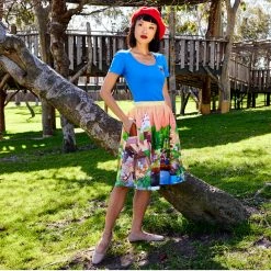 Coupon π― In Stock Stitch Shoppe By Loungefly Disney Snow White Fairest One Of All "Kelly" Fashion Top π Shirt β¨ 23 In Stock Stitch Shoppe By Loungefly Disney Snow White Fairest One Of All