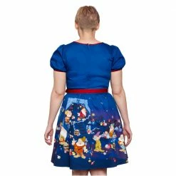 Brand new ❤️ In Stock Stitch Shoppe By Loungefly Disney Snow White "Lauren" 👗 Dress 👍 18 In Stock Stitch Shoppe By Loungefly Disney Snow White