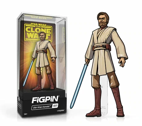 Top 10 π FiGPiN Star Wars The Clone Wars Obi-Wan Kenobi π 3 FiGPiN Star Wars The Clone Wars Obi-Wan Kenobi