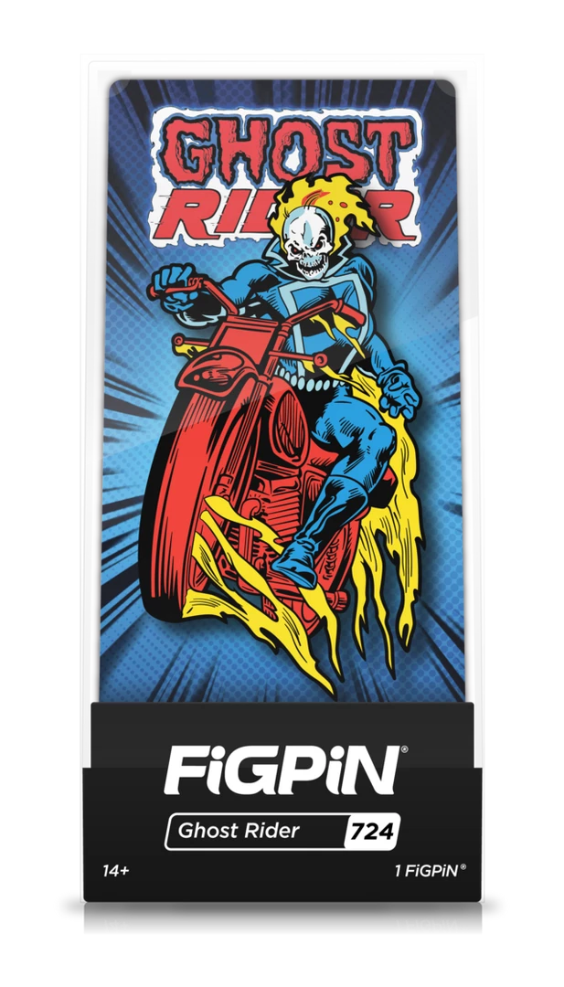 New ⭐ FiGPiN Marvel Comics Classic Ghost Rider ⭐ 4 FiGPiN Marvel Comics Classic Ghost Rider