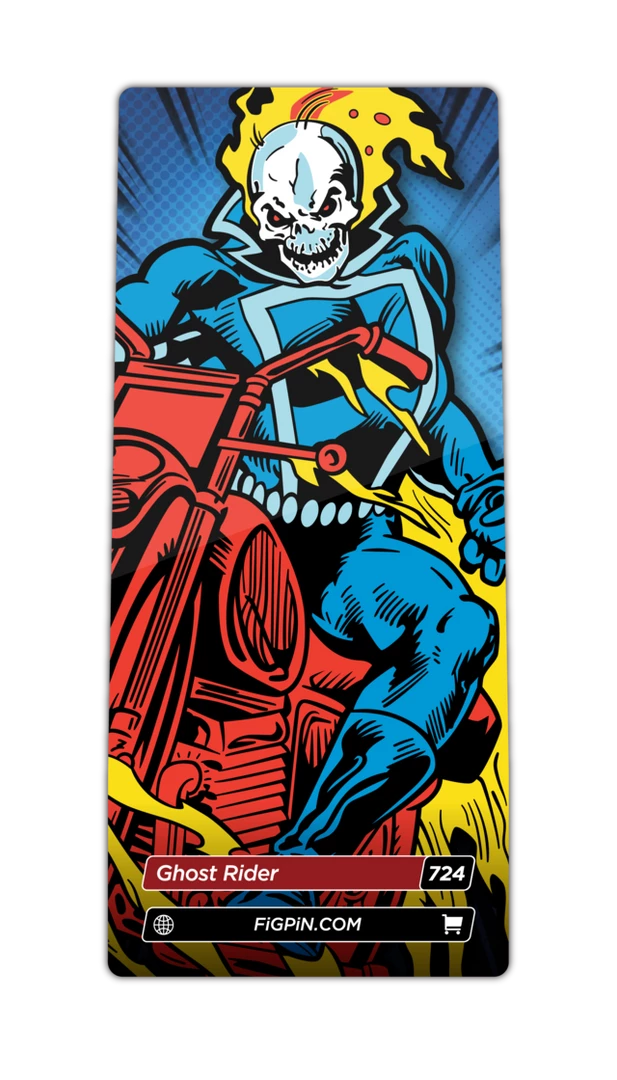 New ⭐ FiGPiN Marvel Comics Classic Ghost Rider ⭐ 5 FiGPiN Marvel Comics Classic Ghost Rider