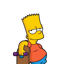 New π FiGPiN The Simpsons Bart W/Skateboard 𧨠9 FiGPiN The Simpsons Bart W/Skateboard