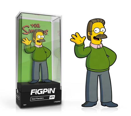 Buy π FiGPiN The Simpsons Ned Flanders π€© 3 FiGPiN The Simpsons Ned Flanders