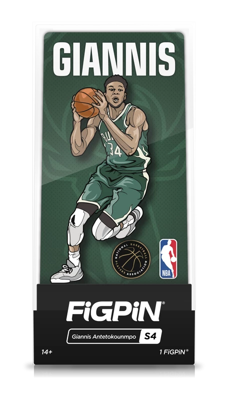 Buy π FiGPiN NBA Milwaukee Bucks Giannis Antetokounmpo π 4 FiGPiN NBA Milwaukee Bucks Giannis Antetokounmpo