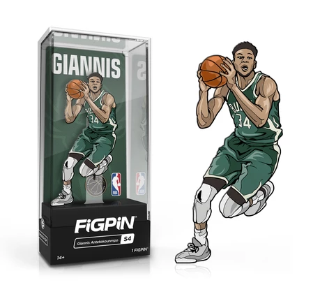 Buy π FiGPiN NBA Milwaukee Bucks Giannis Antetokounmpo π 3 FiGPiN NBA Milwaukee Bucks Giannis Antetokounmpo