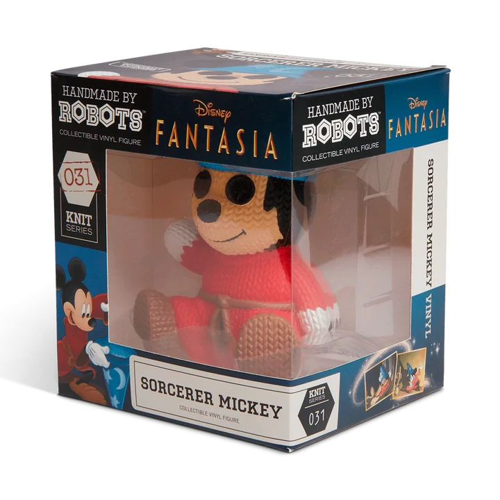 Coupon 🔔 Handmade By Robots Disney Sorcerer Mickey Vinyl Figure 🌟 4 Handmade By Robots Disney Sorcerer Mickey Vinyl Figure