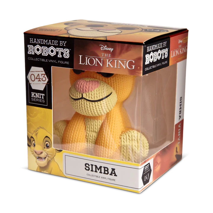 Promo 🔔 Handmade By Robots Disney The Lion King Simba Vinyl Figure 👏 4 Handmade By Robots Disney The Lion King Simba Vinyl Figure