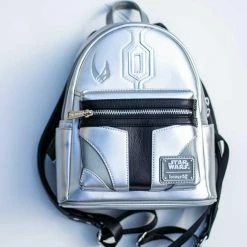 Grotto Treasures Exclusive - Loungefly Star Wars Mandalorian Cosplay Mini Backpack
