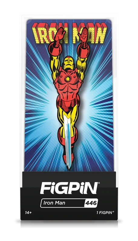 Hot Sale π FiGPiN Marvel Comics Iron Man Limited Edition π 4 FiGPiN Marvel Comics Iron Man Limited Edition