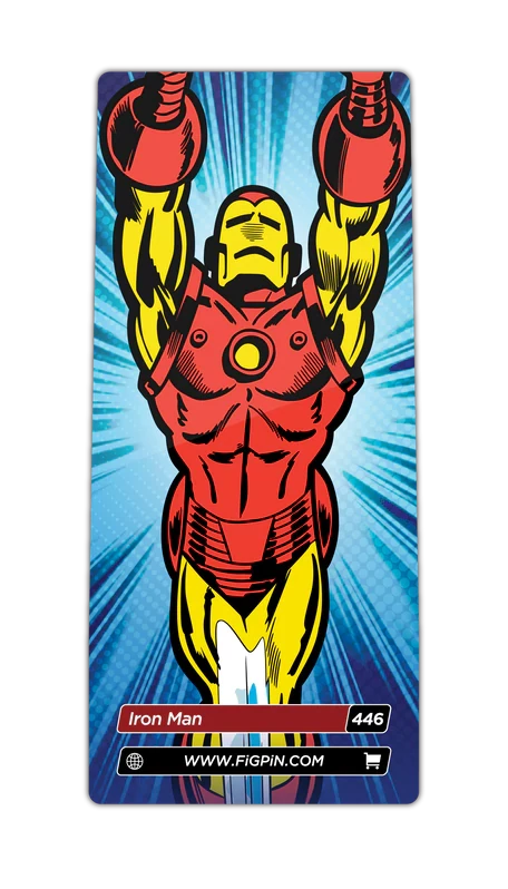 Hot Sale π FiGPiN Marvel Comics Iron Man Limited Edition π 5 FiGPiN Marvel Comics Iron Man Limited Edition