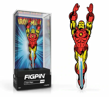 Hot Sale π FiGPiN Marvel Comics Iron Man Limited Edition π 3 FiGPiN Marvel Comics Iron Man Limited Edition