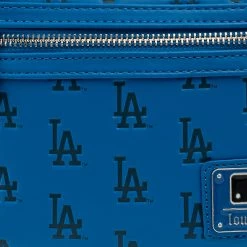 Exclusives (COMING SOON) Grotto Treasures Exclusive - Loungefly MLB Los Angeles Dodgers Baseball Seam Stitch Mini Backpack