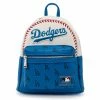 Exclusives (COMING SOON) Grotto Treasures Exclusive - Loungefly MLB Los Angeles Dodgers Baseball Seam Stitch Mini Backpack