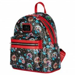 Cheapest 😉 Loungefly Marvel Avengers Tattoo AOP Mini 🎒 Backpack 💯 12 Loungefly Marvel Avengers Tattoo AOP Mini Backpack