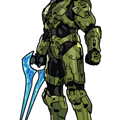 Budget β¨ FiGPiN Xbox Halo Master Chief W/Energy Sword π 7 FiGPiN Xbox Halo Master Chief W/Energy Sword