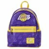 Loungefly NBA Los Angeles Lakers Logo AOP Mini Backpack
