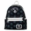 Loungefly NBA Brooklyn Nets Logo Mini Backpack