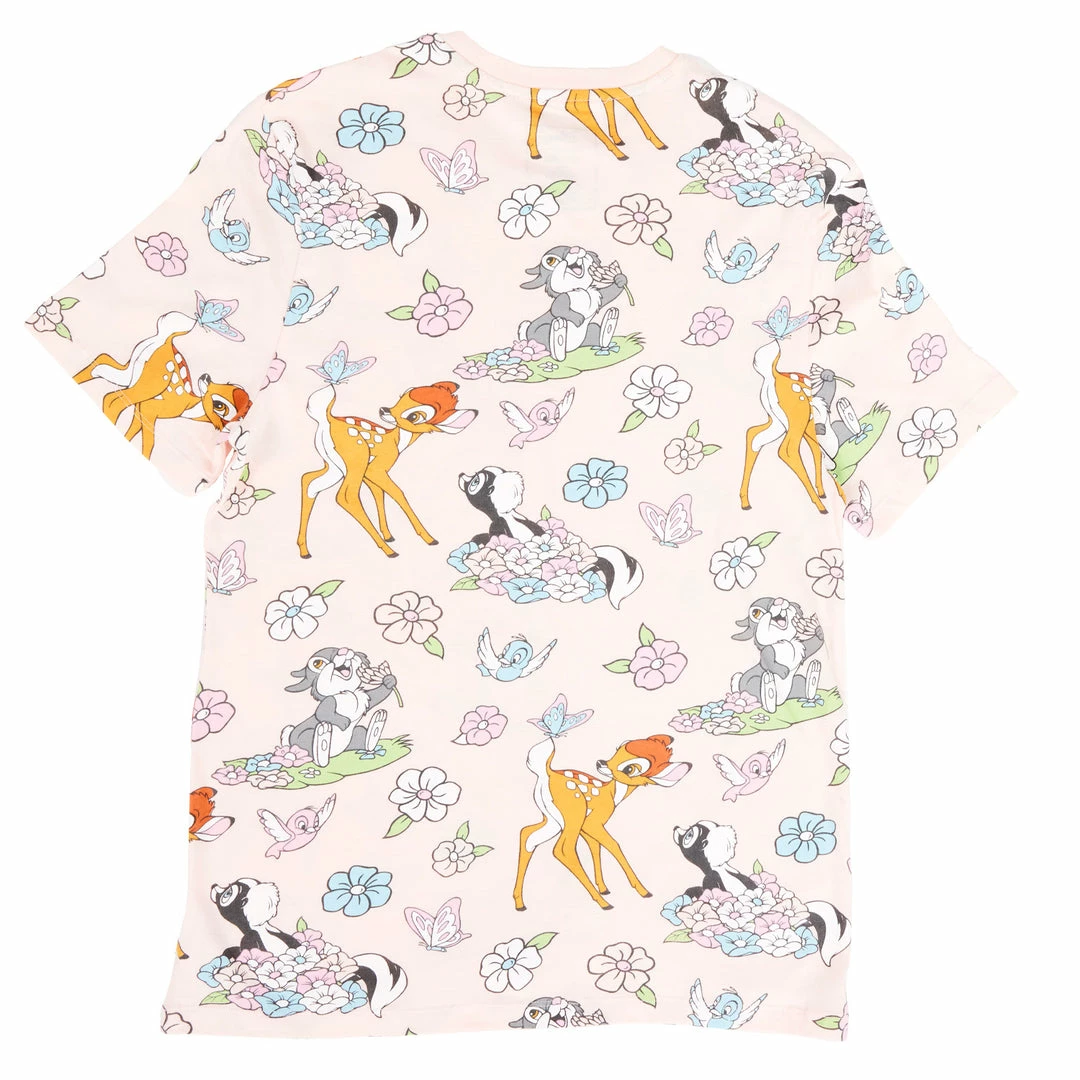 Cheap π― Loungefly Disney Bambi Springtime Print Tee In Stock β 4 Loungefly Disney Bambi Springtime Print Tee In Stock