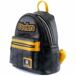 Loungefly NFL Pittsburg Steelers AOP Logo Mini Backpack