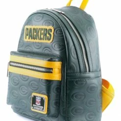 Loungefly NFL Green Bay Packers AOP Logo Mini Backpack