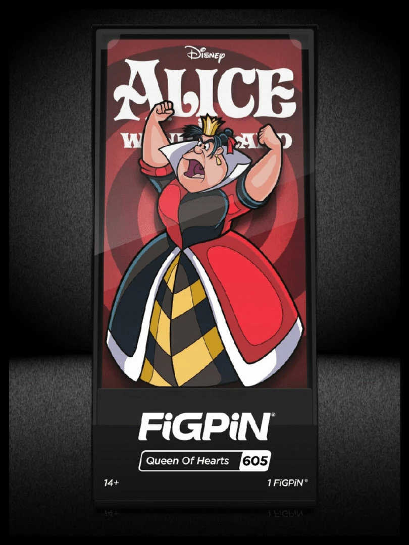 Best Sale β€οΈ FiGPiN Disney Alice In Wonderland Queen Of Hearts π 3 FiGPiN Disney Alice In Wonderland Queen Of Hearts