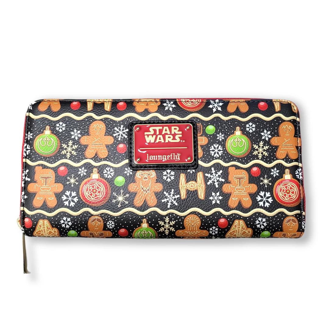 Brand new π€© Grotto Treasures Exclusive - Loungefly Star Wars Gingerbread AOP Wallet Exclusives π 3 Grotto Treasures Exclusive - Loungefly Star Wars Gingerbread AOP Wallet Exclusives