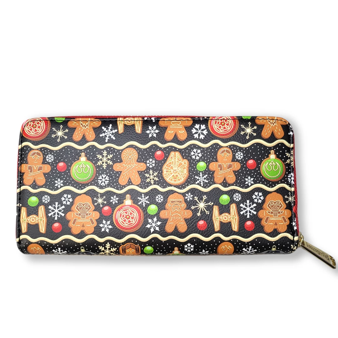 Brand new π€© Grotto Treasures Exclusive - Loungefly Star Wars Gingerbread AOP Wallet Exclusives π 4 Grotto Treasures Exclusive - Loungefly Star Wars Gingerbread AOP Wallet Exclusives