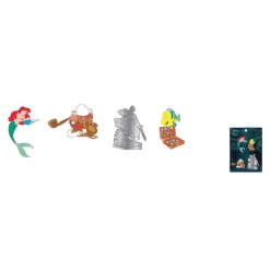 Loungefly Disney Little Mermaid Ariel Cave 4 Pc Pin Set