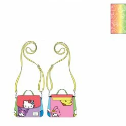 Pre-orders/Coming Soon (COMING SOON) Loungefly Sanrio Hello Kitty & Friends Color Block Crossbody