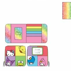 (COMING SOON) Loungefly Sanrio Hello Kitty & Friends Color Block Wallet