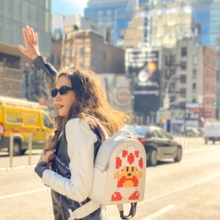 Hot Sale ๐ Danielle Nicole Nintendo Super Mario Toad Mini ๐ Backpack ๐ 12 Danielle Nicole Nintendo Super Mario Toad Mini Backpack