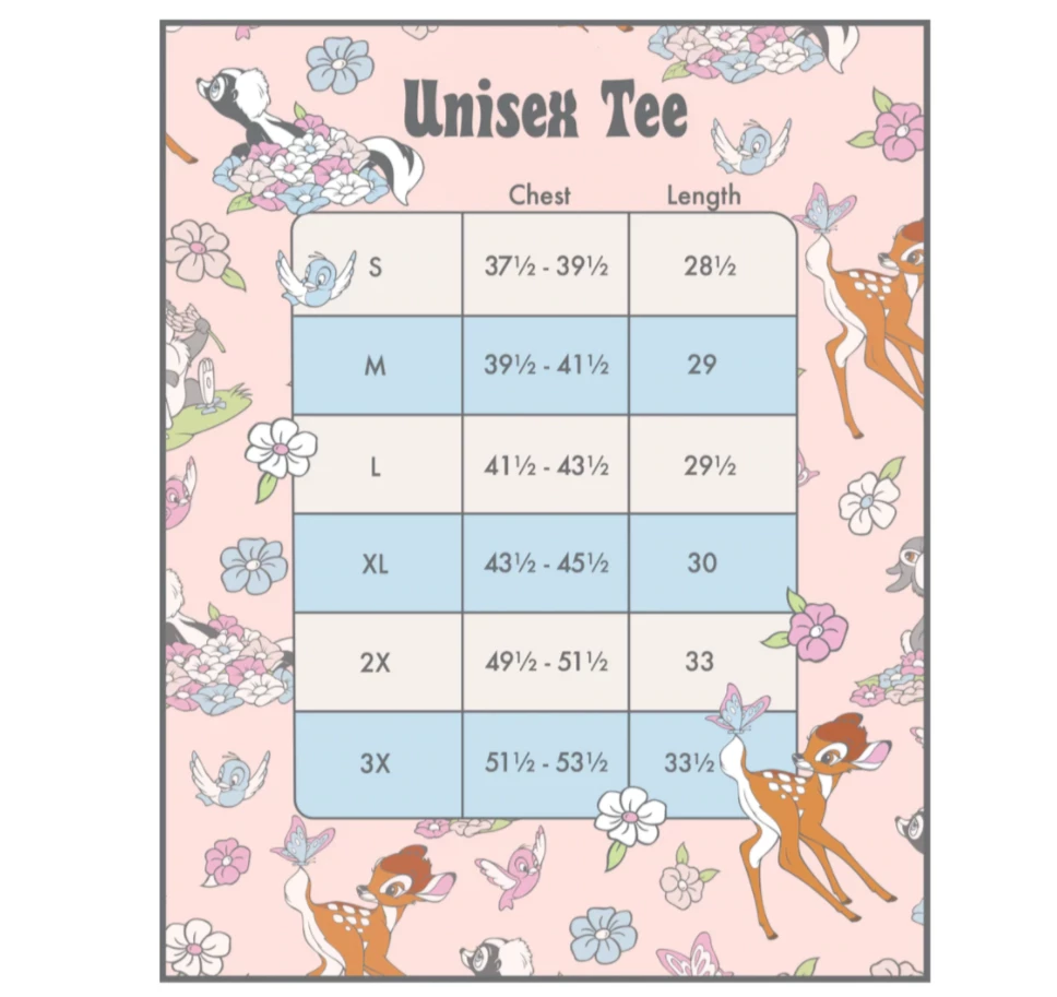 Cheap π― Loungefly Disney Bambi Springtime Print Tee In Stock β 5 Loungefly Disney Bambi Springtime Print Tee In Stock