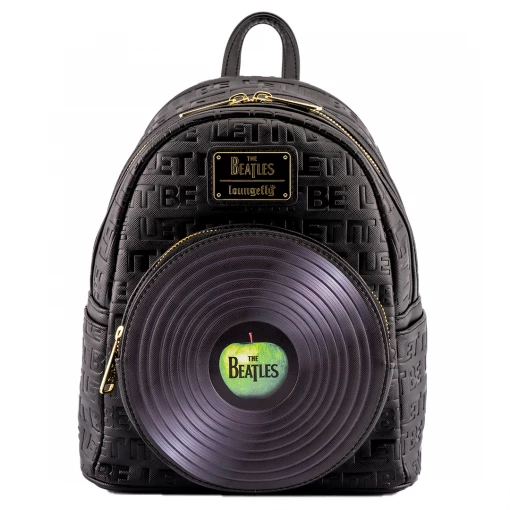 Loungefly Beatles Let It Be Vinyl Record Mini Backpack