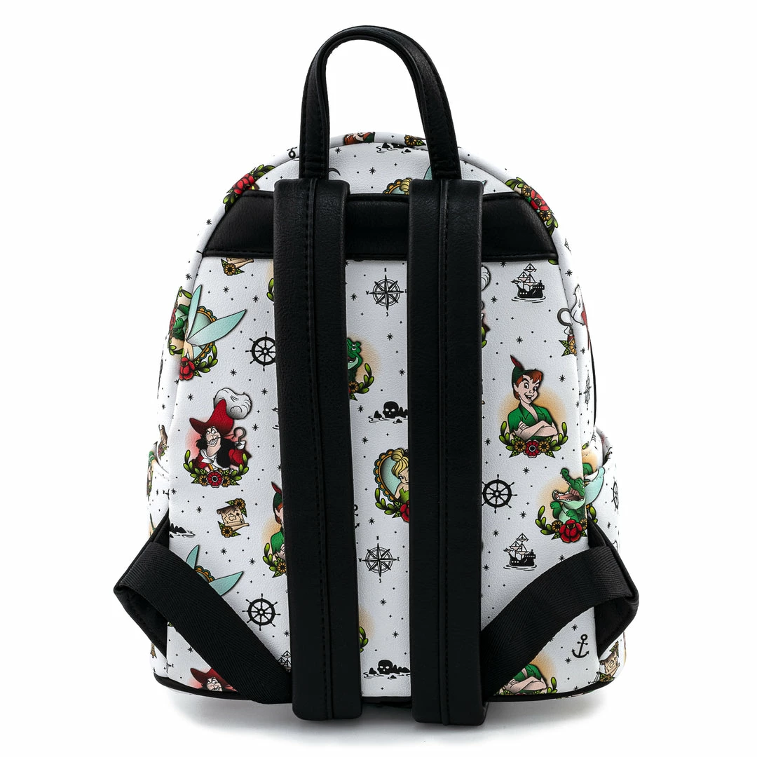 Flash Sale 🎉 Grotto Treasures Exclusive - Loungefly Disney Peter Pan Tattoo Print Mini 🎒 Backpack Exclusives 🌟 5 Grotto Treasures Exclusive - Loungefly Disney Peter Pan Tattoo Print Mini Backpack Exclusives