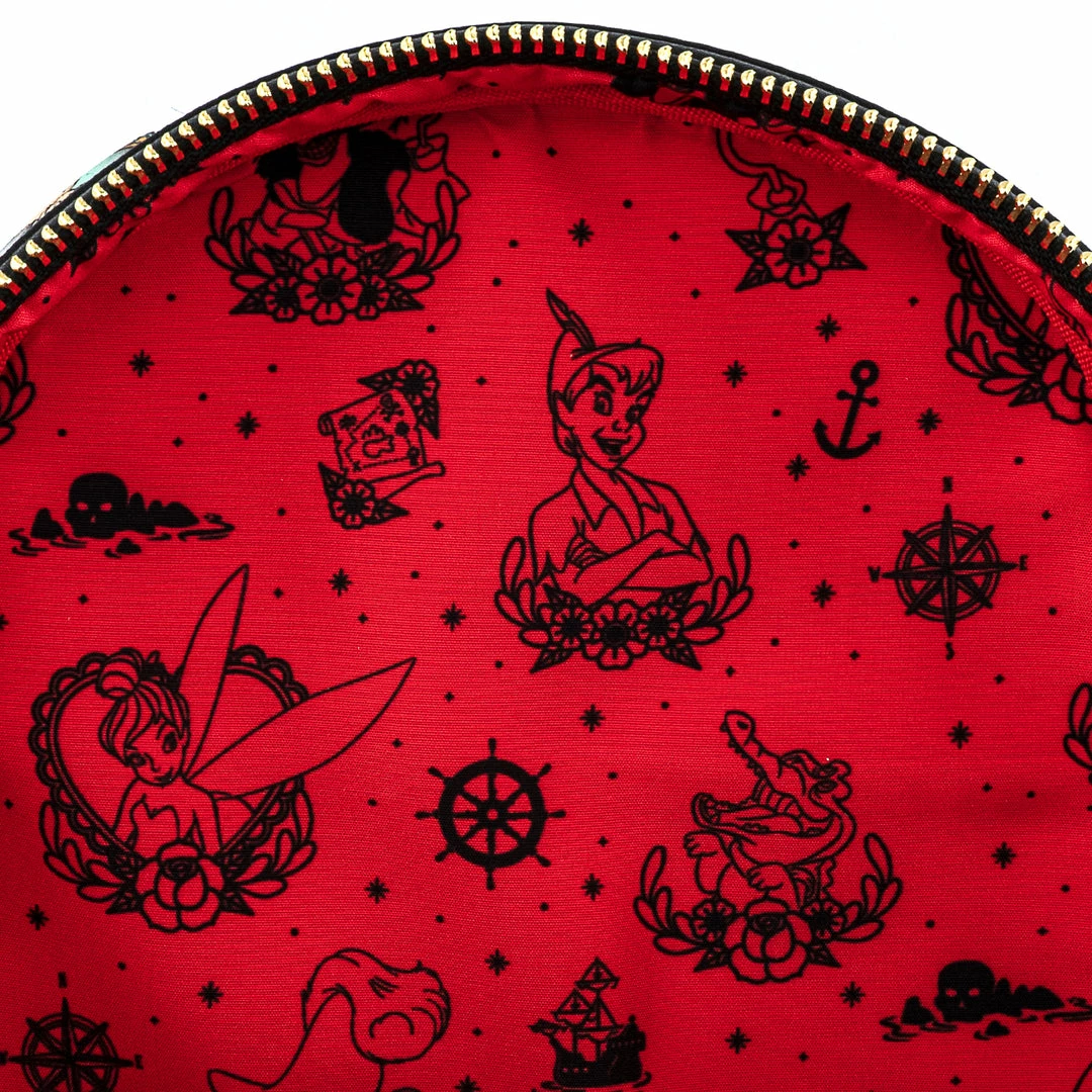 Flash Sale 🎉 Grotto Treasures Exclusive - Loungefly Disney Peter Pan Tattoo Print Mini 🎒 Backpack Exclusives 🌟 6 Grotto Treasures Exclusive - Loungefly Disney Peter Pan Tattoo Print Mini Backpack Exclusives