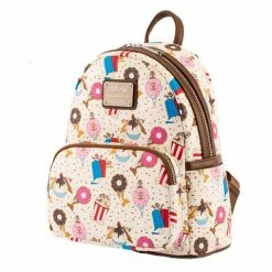 Loungefly Disney Chip & Dale Snackies AOP Mini Backpack