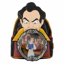 Loungefly Disney Villains Scene Beauty And The Beast Gaston Lenticular Mini Backpack