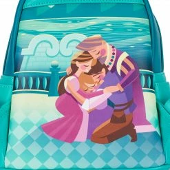 Loungefly Disney Tangled Rapunzel Castle Series Mini Backpack